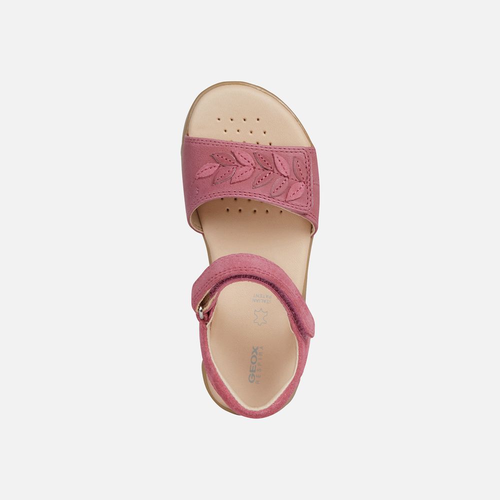 Sandales Geox Haiti - Rose - Fille 785143-RCZ